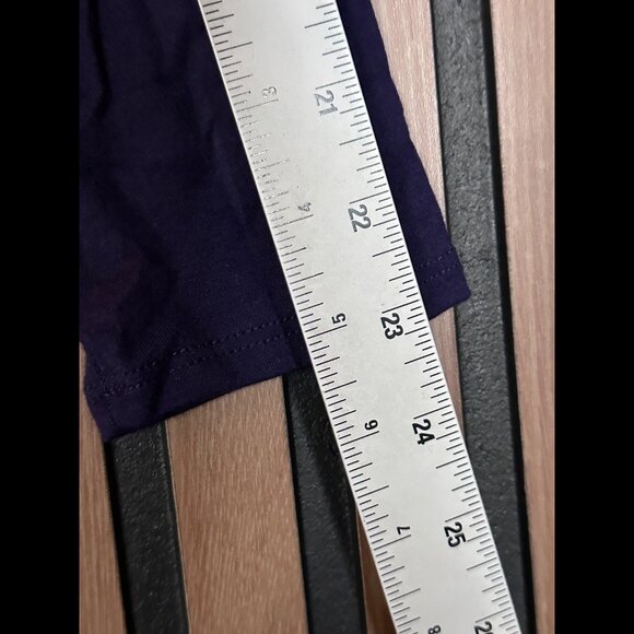 Rachel Pally Dress Small Blue Purple A Line Long Sleeve Modal Maxi Fabric Stretc - Picture 4 of 7